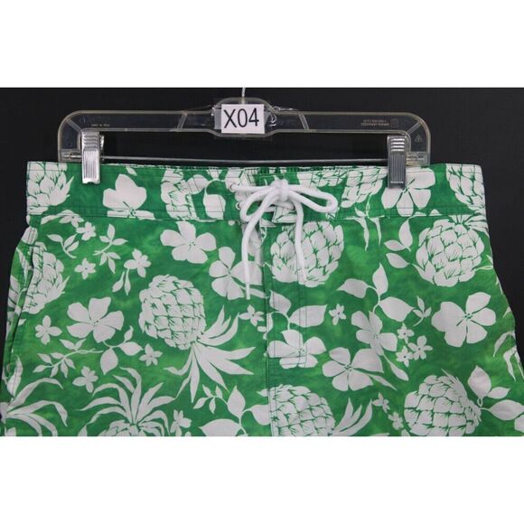 Brooks Brothers 346 Floral Print Mens L Swim Trunks - Picture 2 of 7